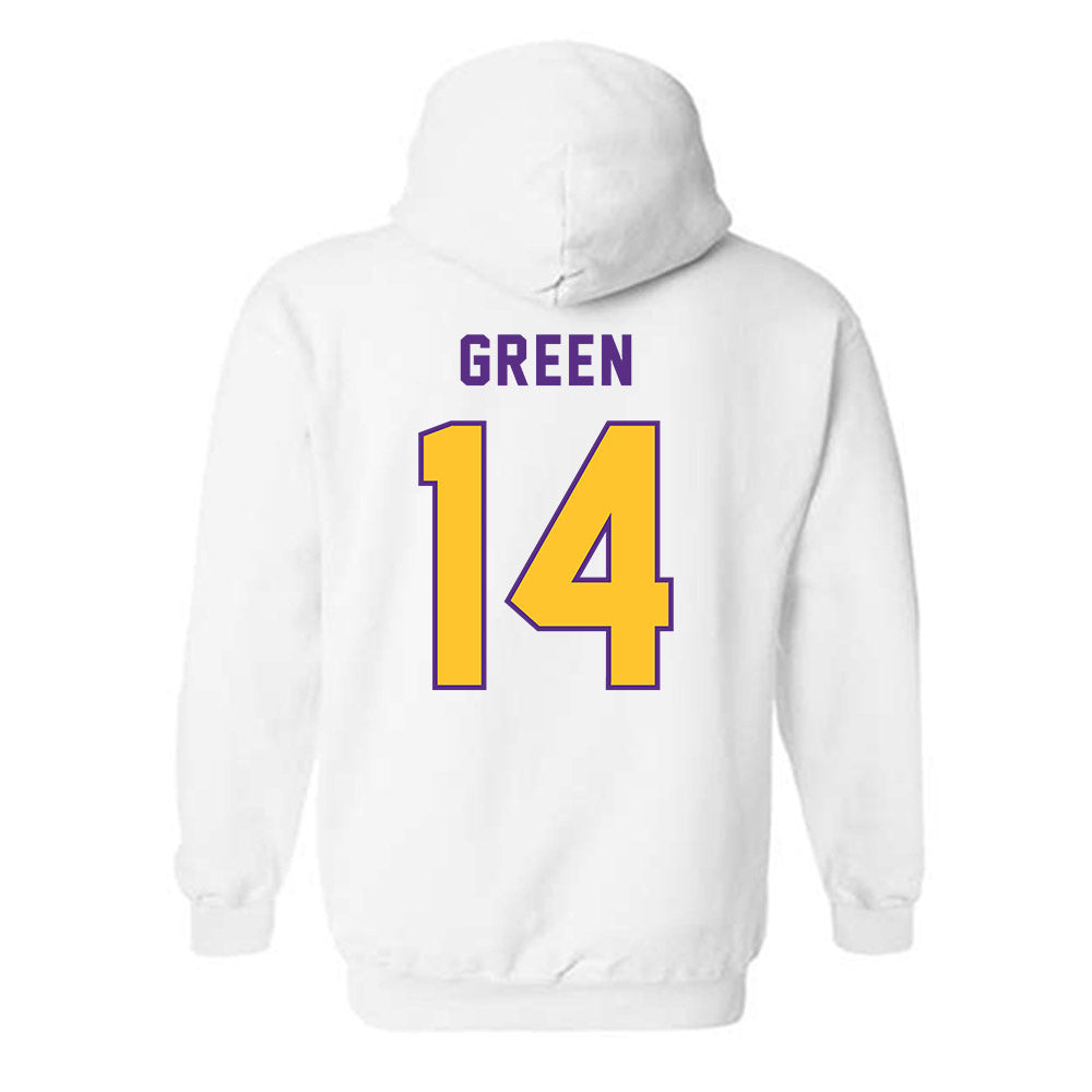 LSU - NCAA Football : Trey'Dez Green - Classic Shersey Hooded Sweatshirt-1