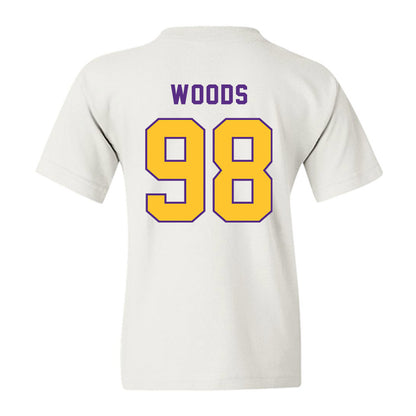 LSU - NCAA Football : Achilles Woods - Classic Shersey Youth T-Shirt-1
