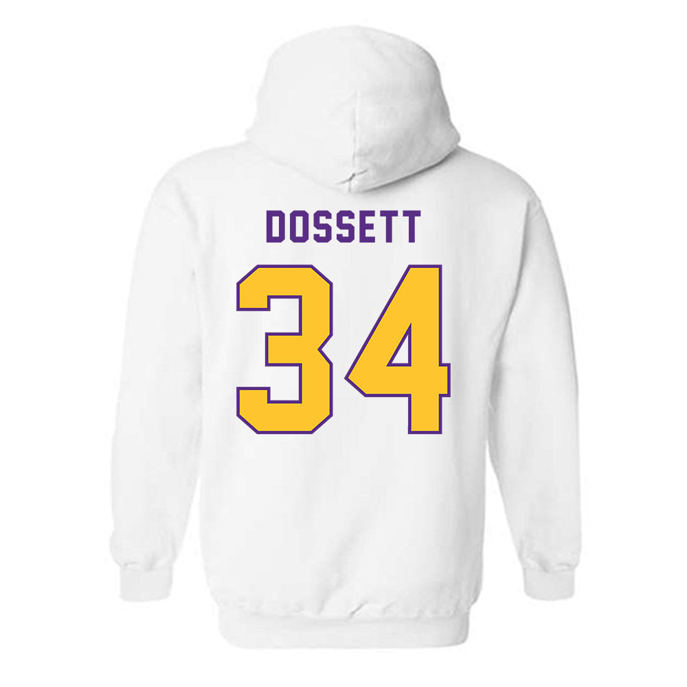 LSU - NCAA Football : Mason Dossett - Classic Shersey Hooded Sweatshirt-1