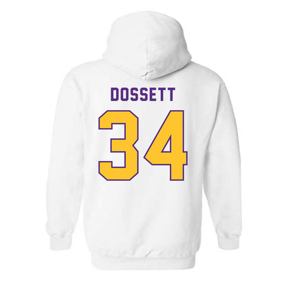 LSU - NCAA Football : Mason Dossett - Classic Shersey Hooded Sweatshirt-1