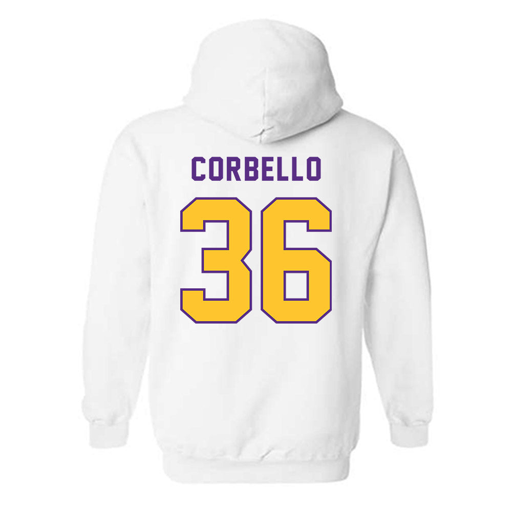 LSU - NCAA Football : Aidan Corbello - Classic Shersey Hooded Sweatshirt-1