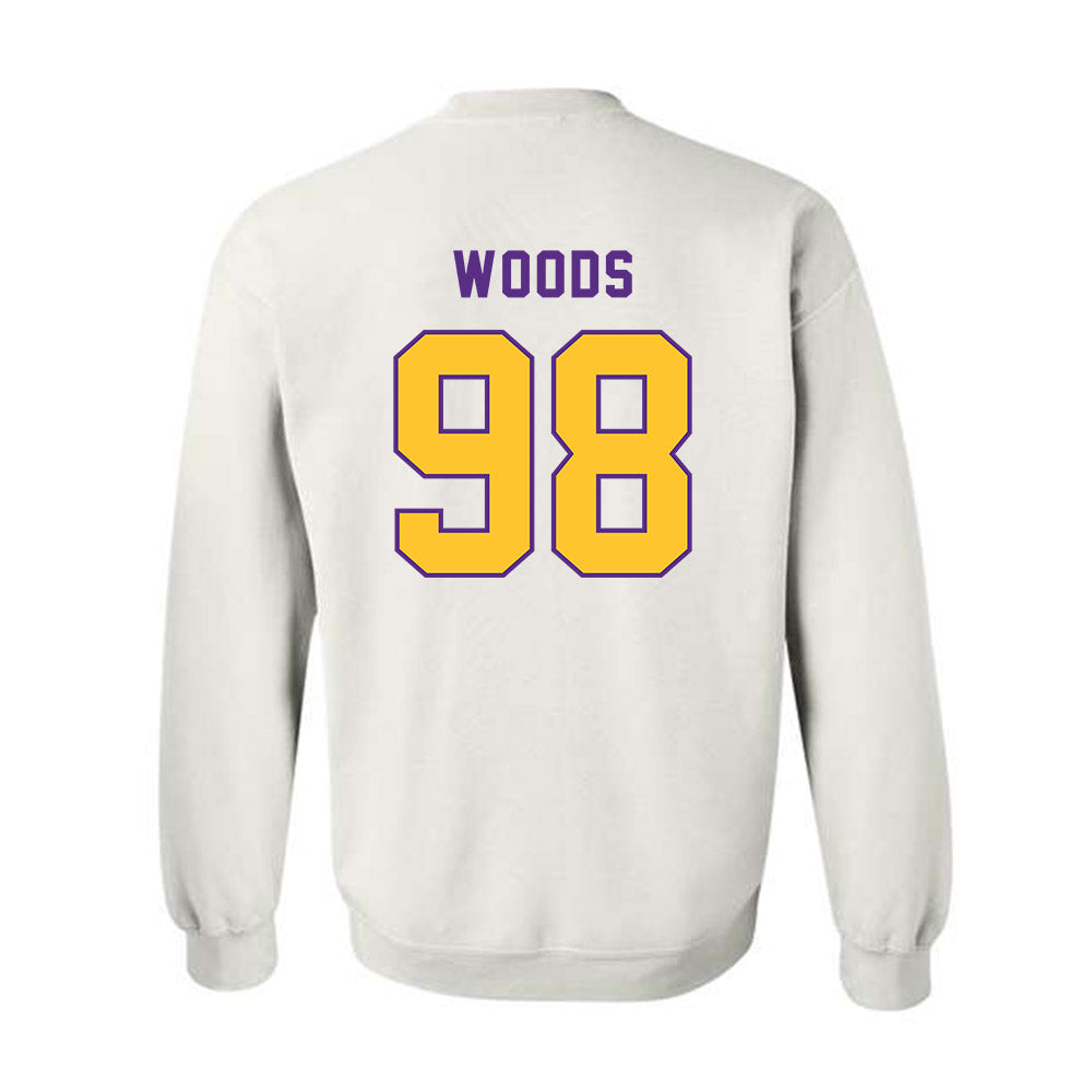 LSU - NCAA Football : Achilles Woods - Classic Shersey Crewneck Sweatshirt-1