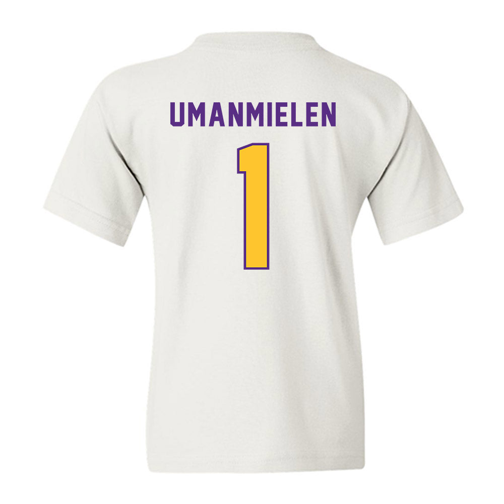 LSU - NCAA Football : Princewill Umanmielen - Classic Shersey Youth T-Shirt-1