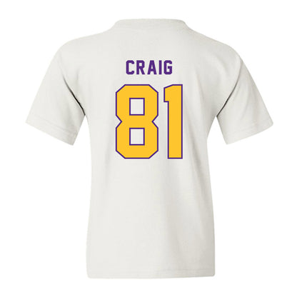 LSU - NCAA Football : Landon Craig - Classic Shersey Youth T-Shirt-1