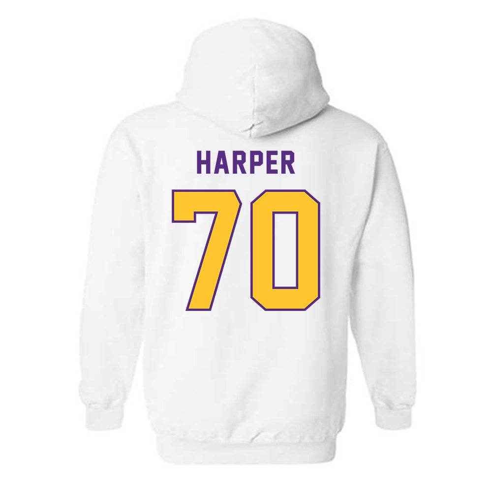 LSU - NCAA Football : Devin Harper - Classic Shersey Hooded Sweatshirt-1