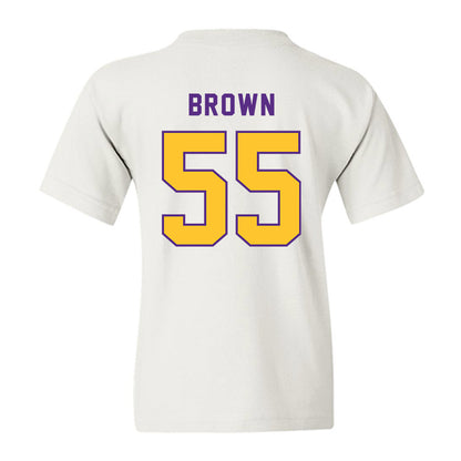 LSU - NCAA Football : Lamar Brown - Classic Shersey Youth T-Shirt-1