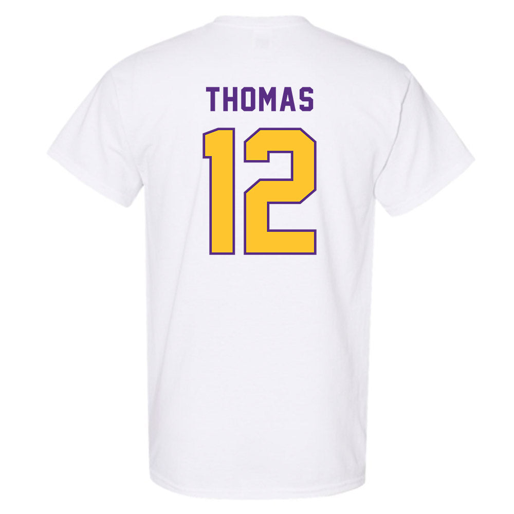 LSU - NCAA Football : Malachi Thomas - Classic Shersey T-Shirt-1