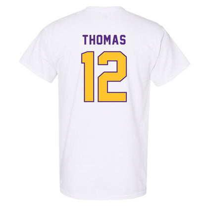 LSU - NCAA Football : Malachi Thomas - Classic Shersey T-Shirt-1
