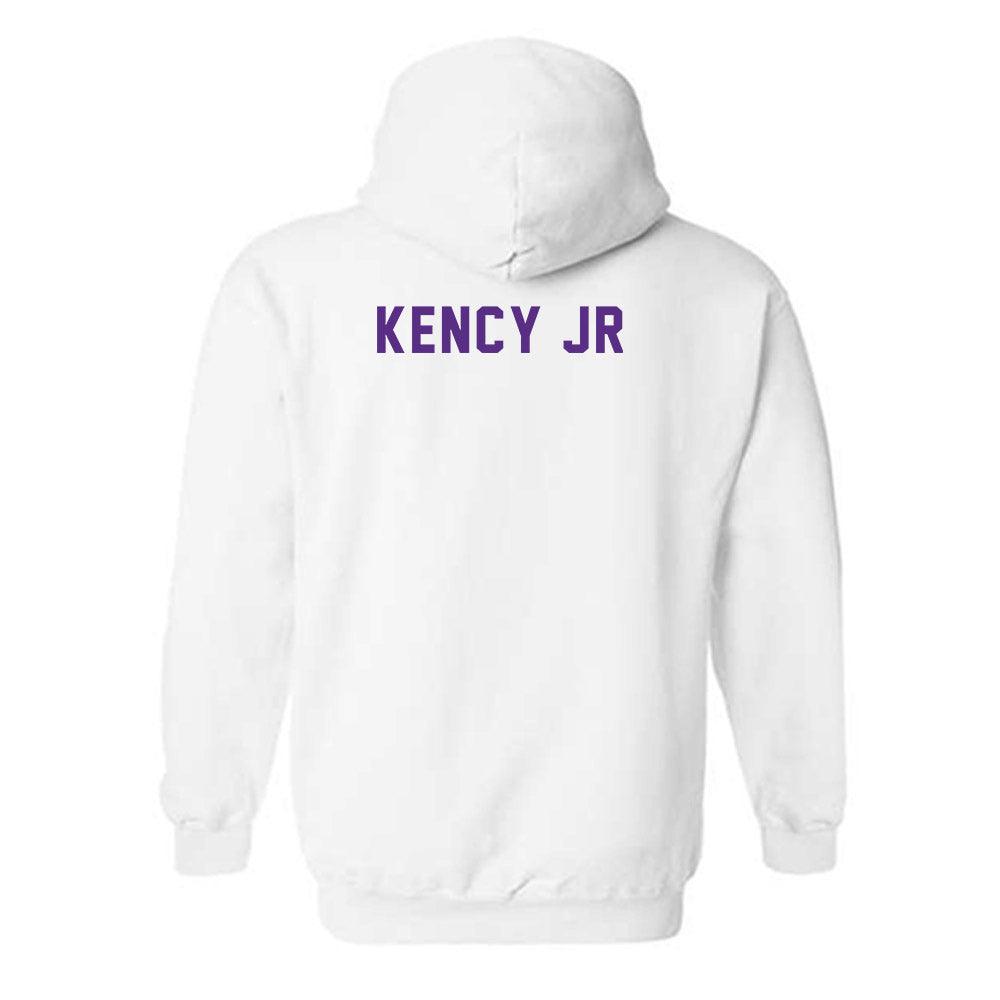 LSU - NCAA Football : David Kency Jr - Classic Shersey Hooded Sweatshirt-1