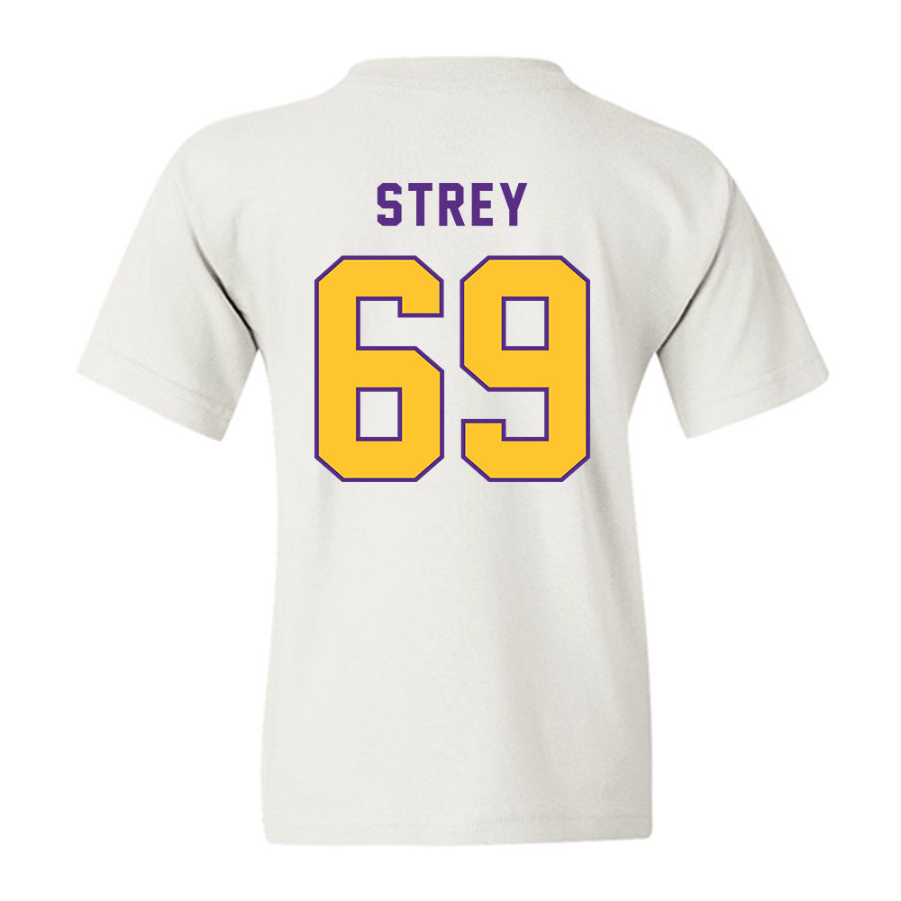 LSU - NCAA Football : Darrin Strey - Classic Shersey Youth T-Shirt-1