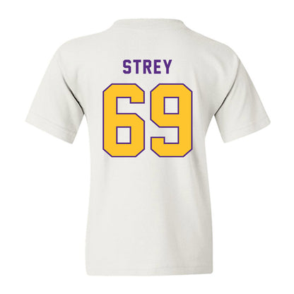 LSU - NCAA Football : Darrin Strey - Classic Shersey Youth T-Shirt-1