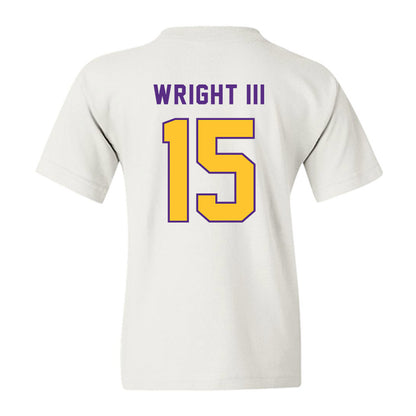LSU - NCAA Football : Phillip Wright III - Classic Shersey Youth T-Shirt-1