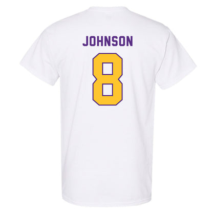 LSU - NCAA Football : Jujuan Johnson - Classic Shersey T-Shirt-1