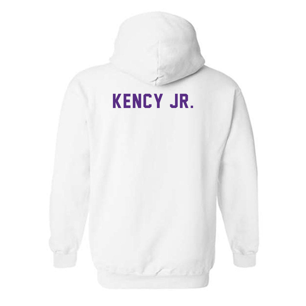 LSU - NCAA Football : David Kency Jr. - Classic Shersey Hooded Sweatshirt-1