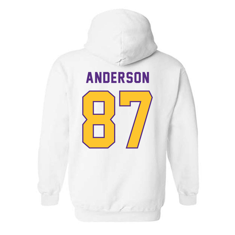 LSU - NCAA Football : JC Anderson - Classic Shersey Hooded Sweatshirt-1