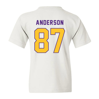 LSU - NCAA Football : JC Anderson - Classic Shersey Youth T-Shirt-1