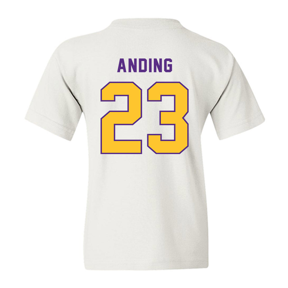 LSU - NCAA Football : Aidan Anding - Classic Shersey Youth T-Shirt-1