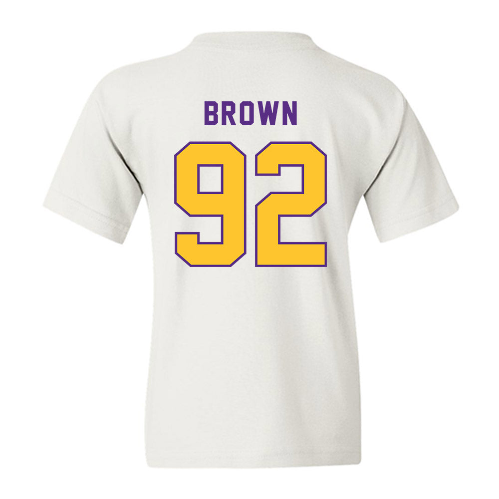 LSU - NCAA Football : Brandon Brown - Classic Shersey Youth T-Shirt-1