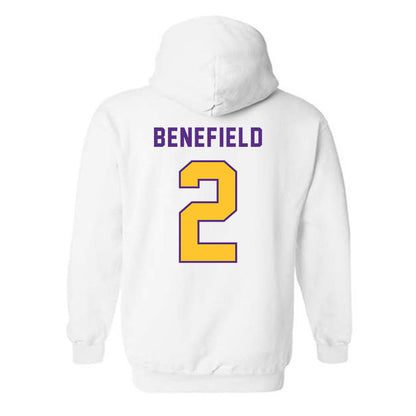 LSU - NCAA Football : Ty Benefield - Classic Shersey Hooded Sweatshirt-1