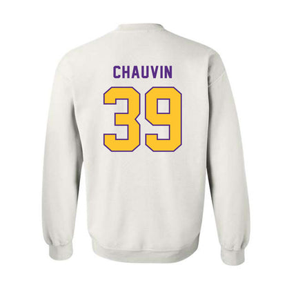 LSU - NCAA Football : Reid Chauvin - Classic Shersey Crewneck Sweatshirt-1