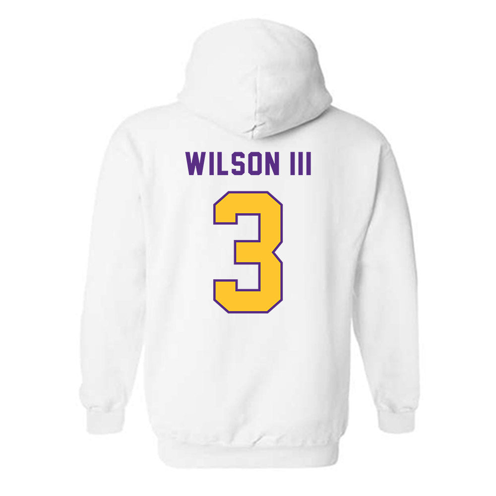 LSU - NCAA Football : Eugene Wilson III - Classic Shersey Hooded Sweatshirt-1