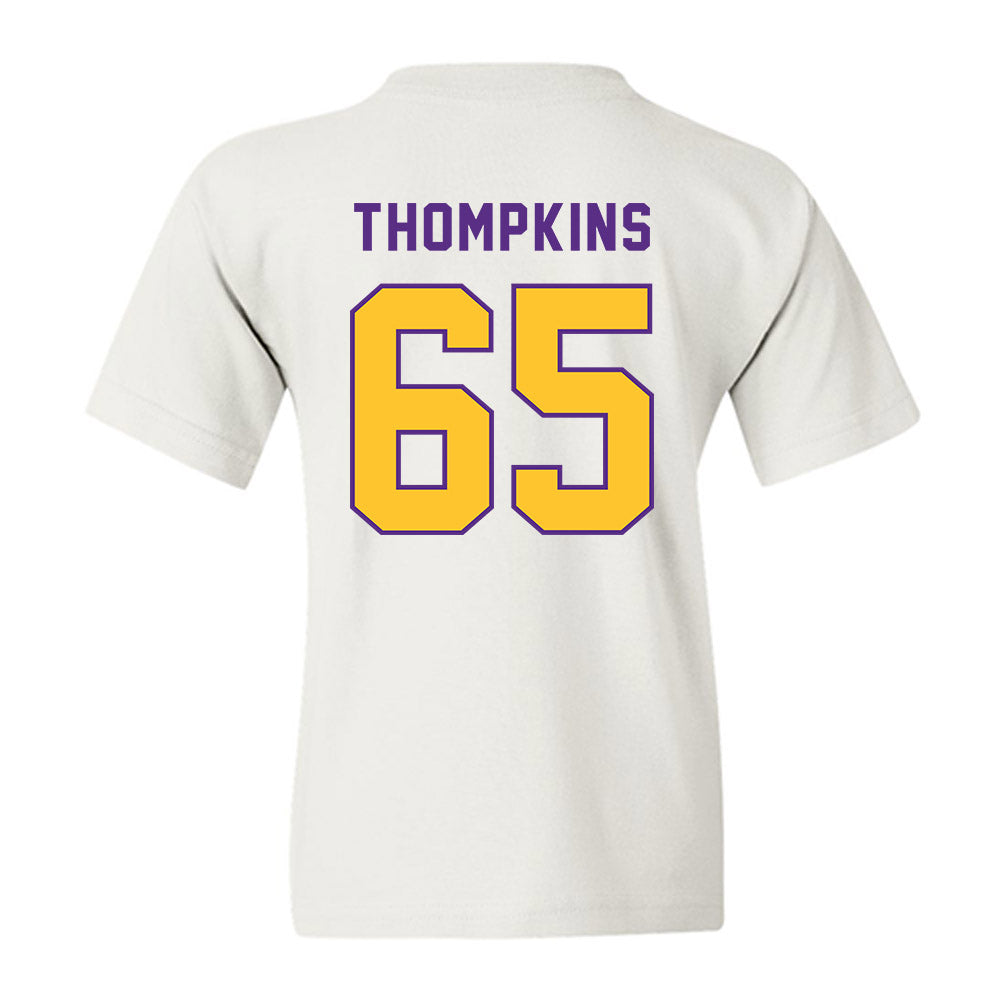 LSU - NCAA Football : Sean Thompkins - Classic Shersey Youth T-Shirt-1