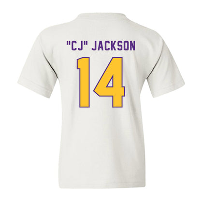 LSU - NCAA Football : Christopher "CJ" Jackson - Classic Shersey Youth T-Shirt-1