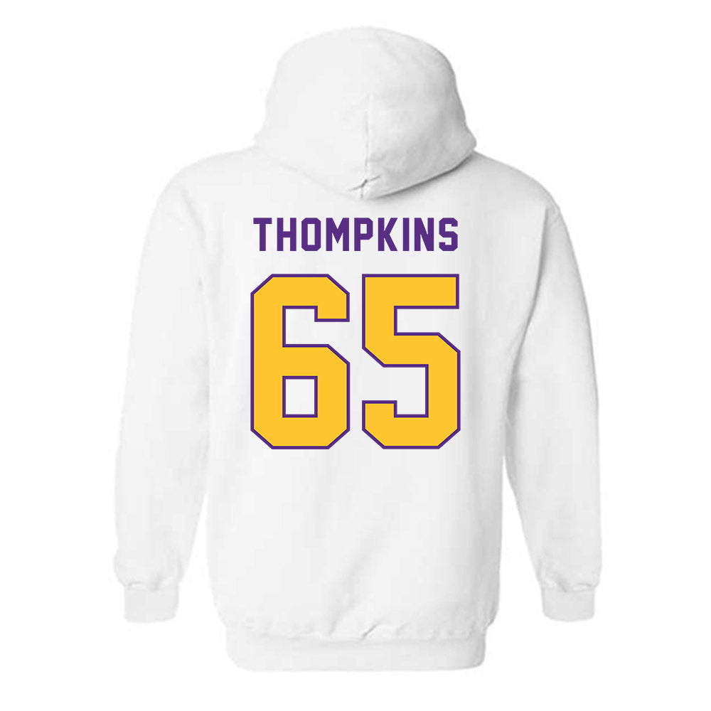 LSU - NCAA Football : Sean Thompkins - Classic Shersey Hooded Sweatshirt-1