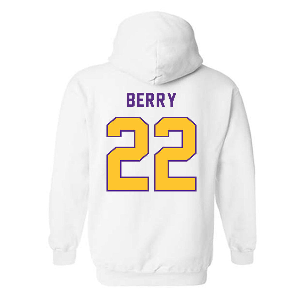 LSU - NCAA Football : Harlem Berry - Classic Shersey Hooded Sweatshirt-1