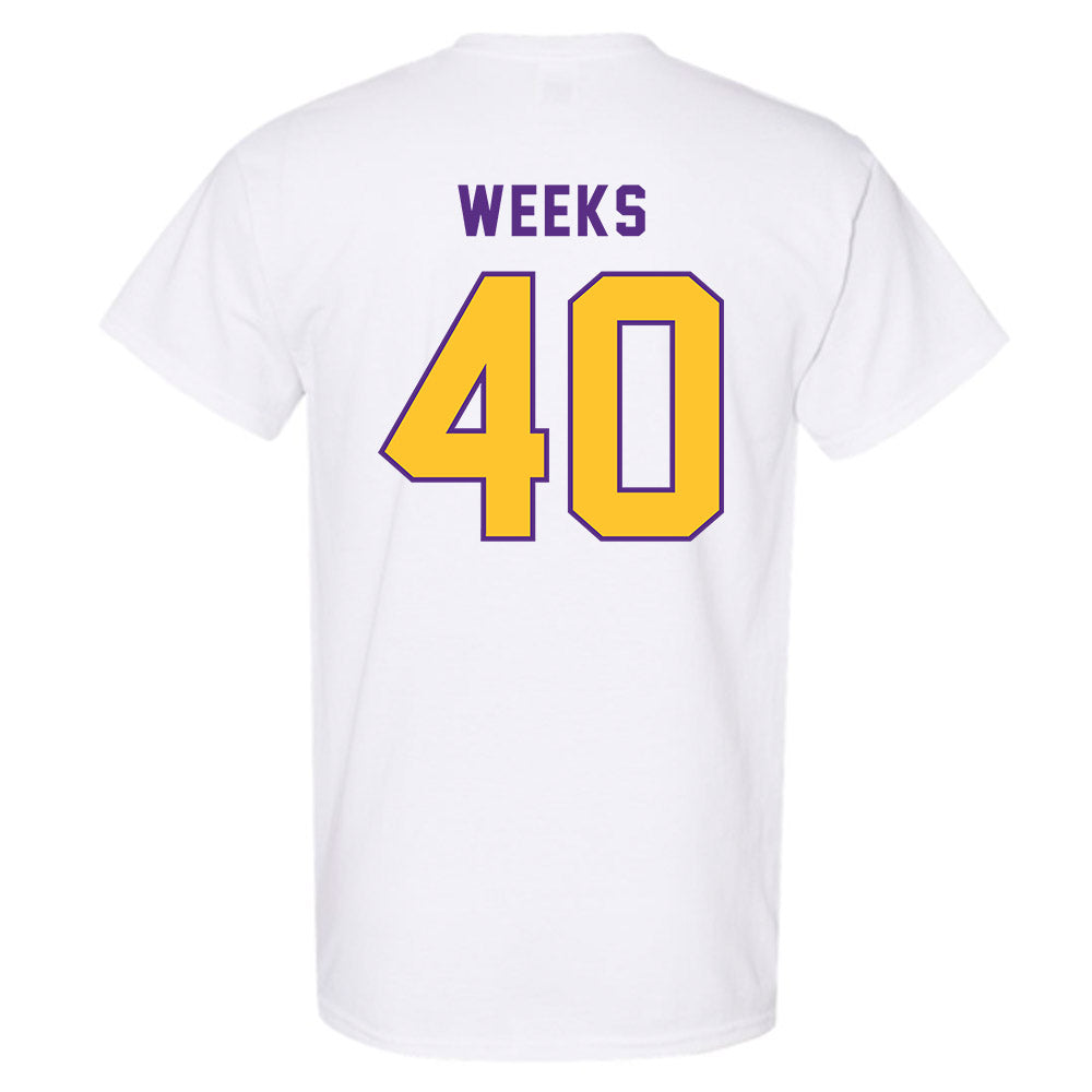LSU - NCAA Football : Whit Weeks - Classic Shersey T-Shirt-1