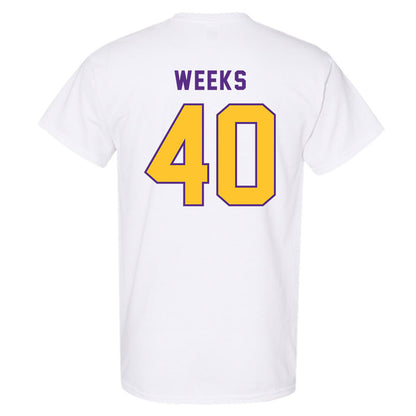 LSU - NCAA Football : Whit Weeks - Classic Shersey T-Shirt-1