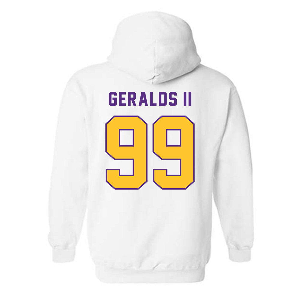 LSU - NCAA Football : Daverin Geralds II - Classic Shersey Hooded Sweatshirt-1