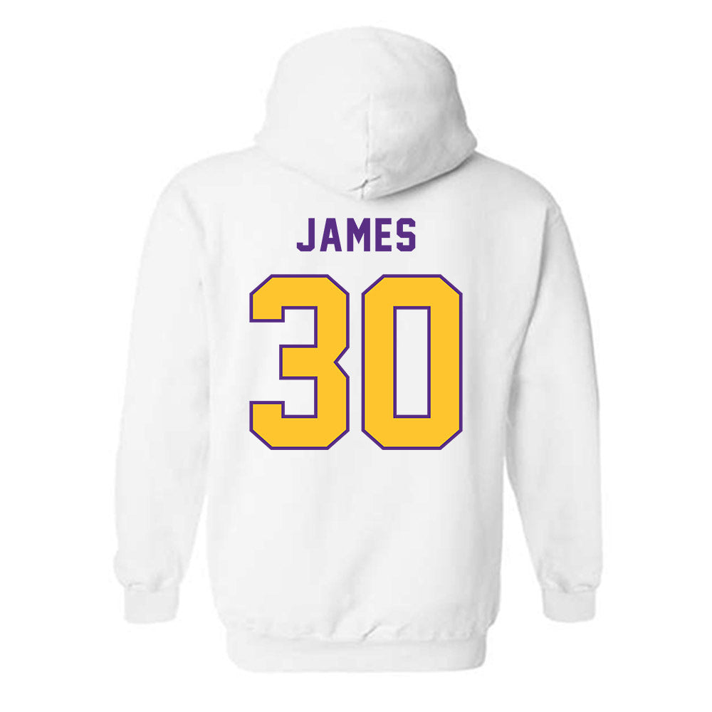 LSU - NCAA Football : Treylan James - Classic Shersey Hooded Sweatshirt-1