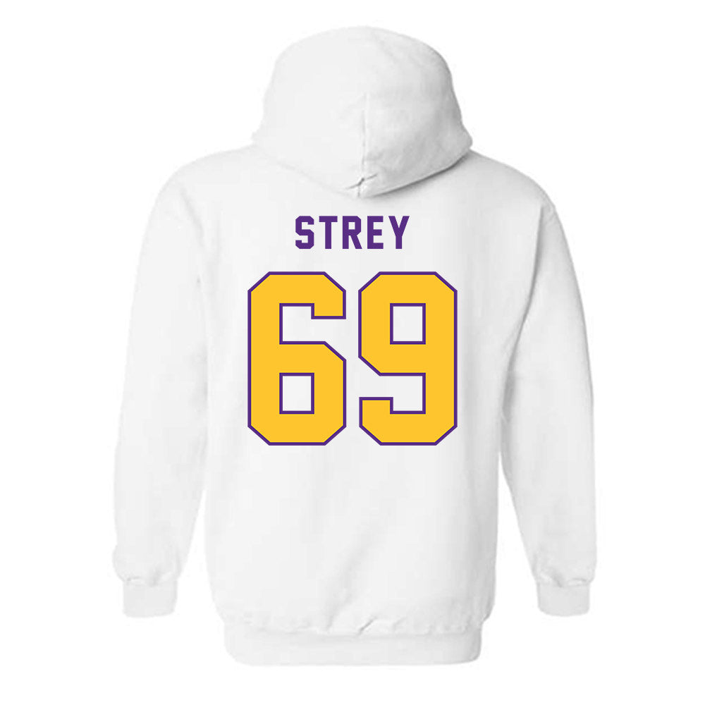 LSU - NCAA Football : Darrin Strey - Classic Shersey Hooded Sweatshirt-1