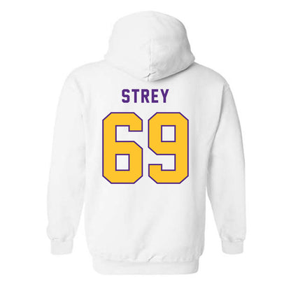LSU - NCAA Football : Darrin Strey - Classic Shersey Hooded Sweatshirt-1
