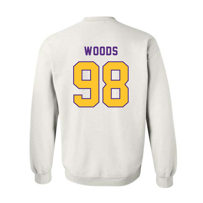 LSU - NCAA Football : Achilles Woods - Classic Shersey Crewneck Sweatshirt-1