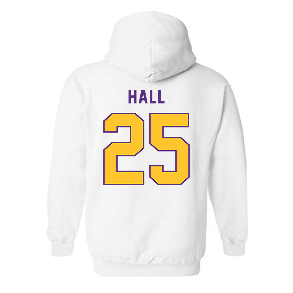 LSU - NCAA Football : Aiden Hall - Classic Shersey Hooded Sweatshirt-1