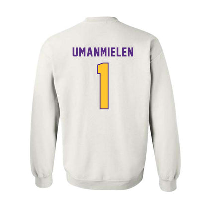 LSU - NCAA Football : Princewill Umanmielen - Classic Shersey Crewneck Sweatshirt-1