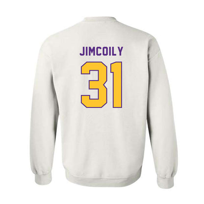 LSU - NCAA Football : CJ Jimcoily - Classic Shersey Crewneck Sweatshirt-1