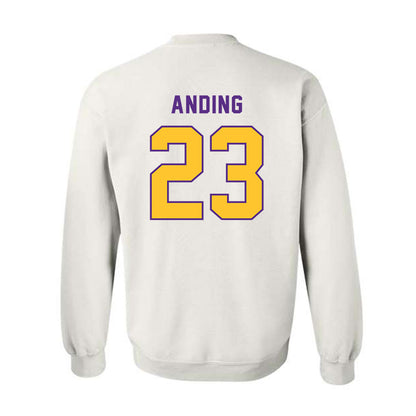 LSU - NCAA Football : Aidan Anding - Classic Shersey Crewneck Sweatshirt-1