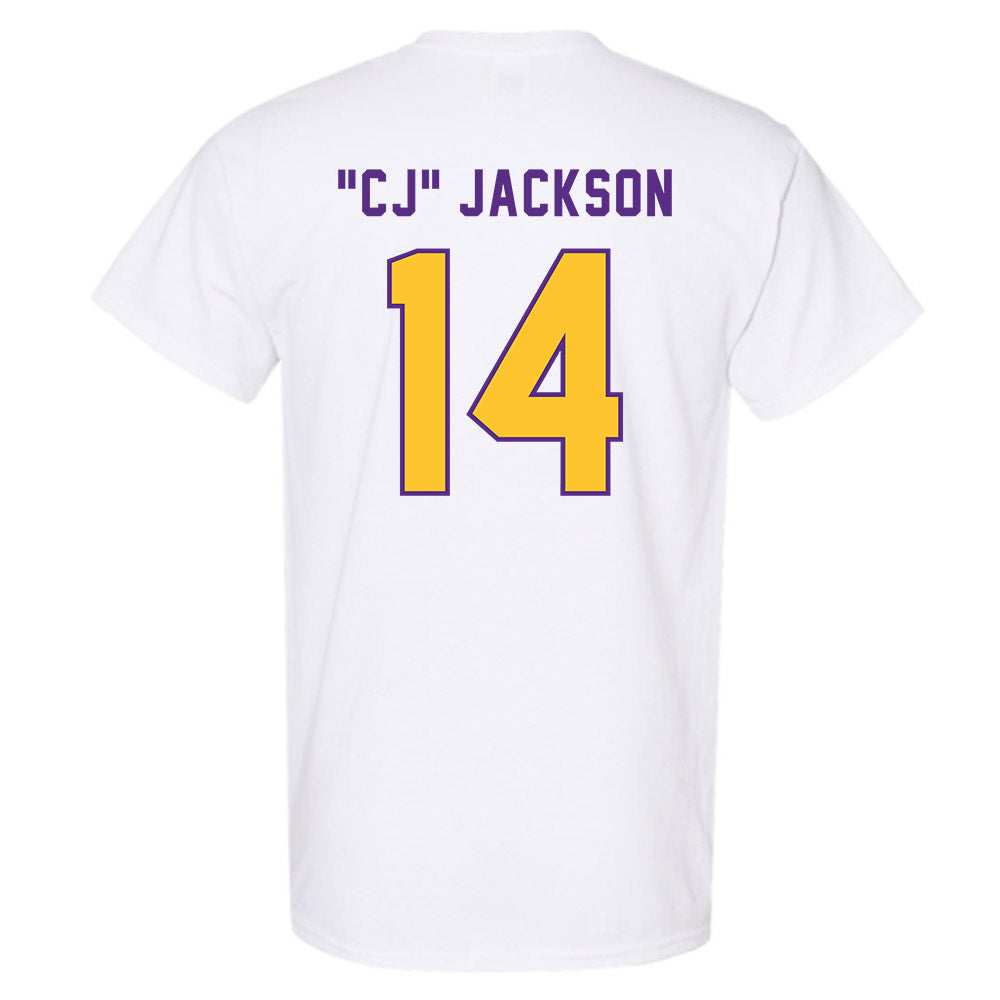 LSU - NCAA Football : Christopher "CJ" Jackson - Classic Shersey T-Shirt-1