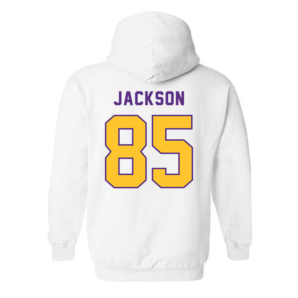 LSU - NCAA Football : Josh Jackson - Classic Shersey Hooded Sweatshirt-1