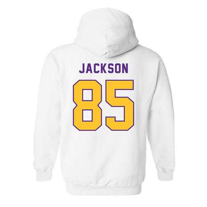 LSU - NCAA Football : Josh Jackson - Classic Shersey Hooded Sweatshirt-1