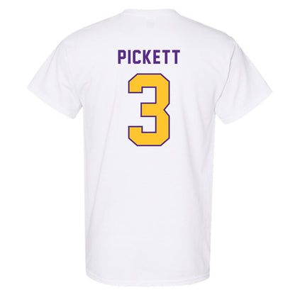 LSU - NCAA Football : DJ Pickett - Classic Shersey T-Shirt-1