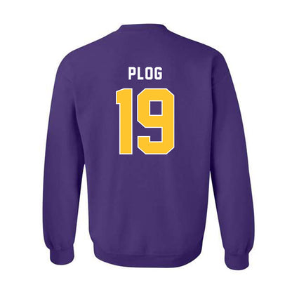 LSU - NCAA Baseball : Ethan Plog - Classic Shersey Crewneck Sweatshirt-1