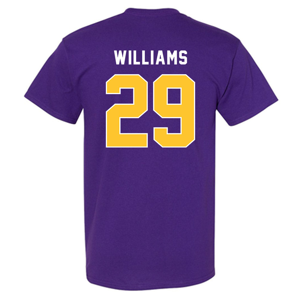 LSU - NCAA Baseball : Cooper Williams - Classic Shersey T-Shirt-1