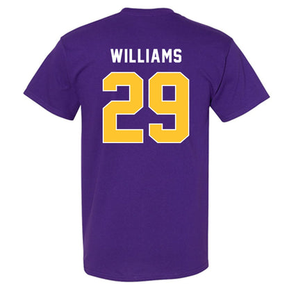 LSU - NCAA Baseball : Cooper Williams - Classic Shersey T-Shirt-1
