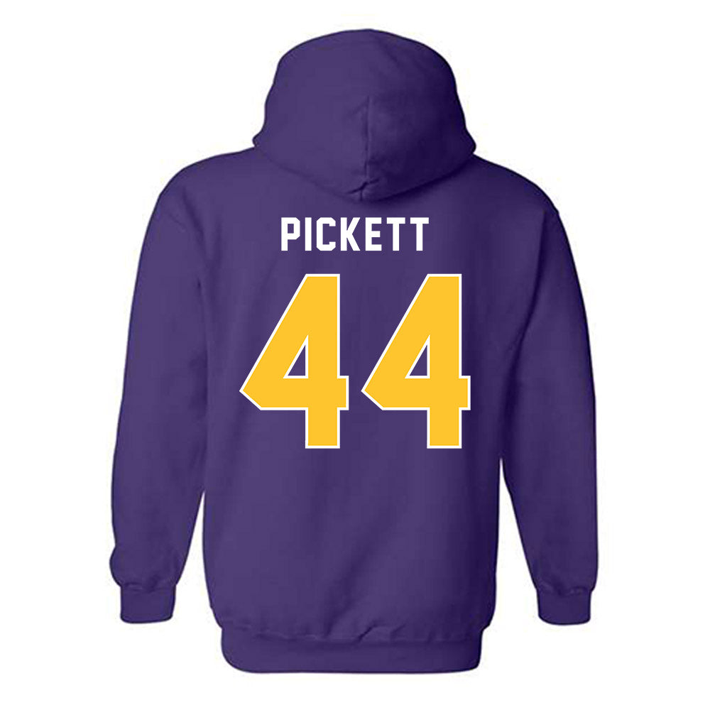 LSU - NCAA Softball : Ciella Pickett - Classic Shersey Hooded Sweatshirt-1