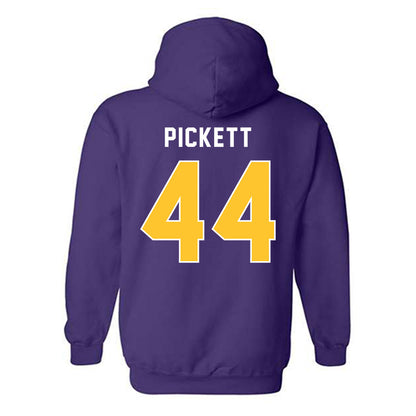 LSU - NCAA Softball : Ciella Pickett - Classic Shersey Hooded Sweatshirt-1