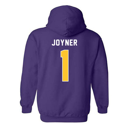 LSU - NCAA Women's Basketball : Amiya Joyner - Classic Shersey Hooded Sweatshirt-1